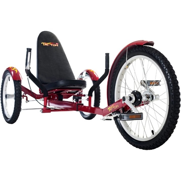 Triton Mobo Triton Pro Tri-501R Ultimate Three-Wheeled Cruiser - Red Tri-501R - main