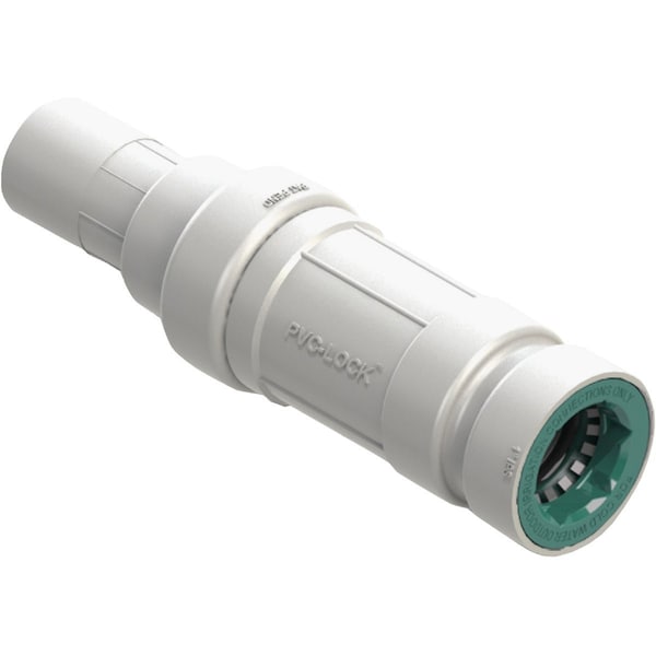 Orbit 1'' PVC-Lock Flexible Repair Coupling Extendable From 7-3/4'' to 10-1/2'' 35674 - main