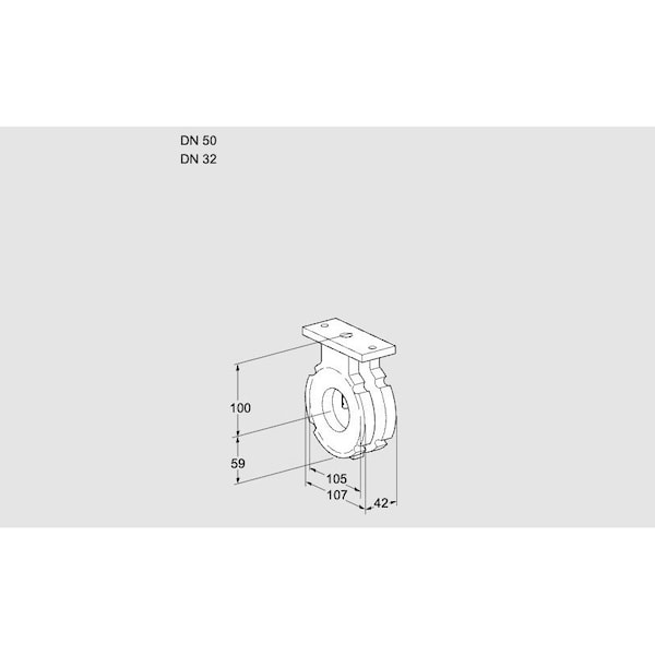 Honeywell Kromschroder VLV, BFLY BVG 50/32W05 KS88300152 - main