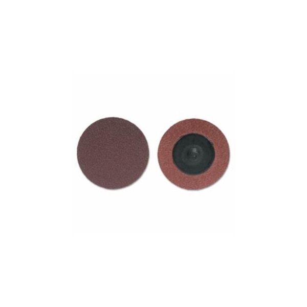 Merit Abrasives ALO Plus PowerLock Cloth Discs-Type III, Aluminum Oxide, 3 in Dia., 120 Grit 481-08834164509 - main