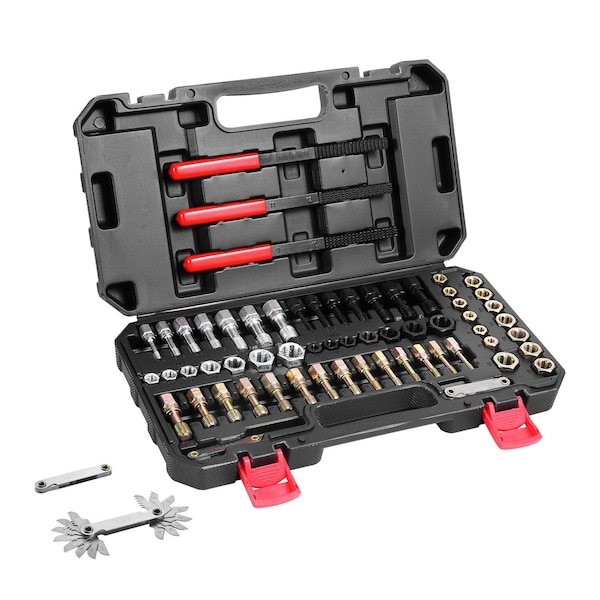 Vevor Helicoil Thread Repair Kit 338-Piece SAE and Metric Rethreading Tool Kit, 338PK XRGY338 - main