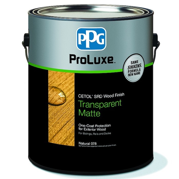 Srd Nl Gal SIK240-005 Natural Oak One-Coat Protection for Exterior Wood, Transparent Matte SIK240-005 - main
