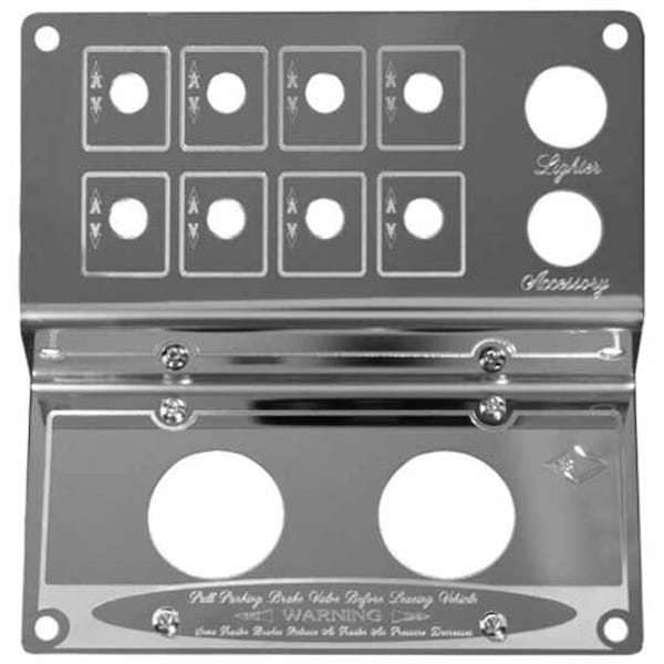 Ilc Switches Replacement Switch PETERBILT 379 YEAR 2003 SS CONTROL PANEL WITH 8 - main