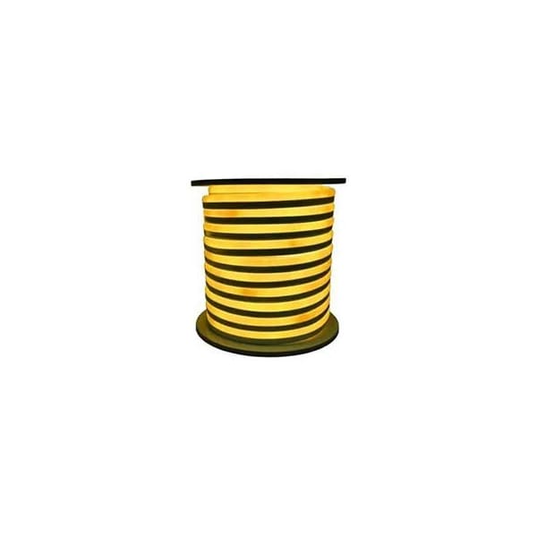 Beyond Led Technology LED Flexible Neon Rope Light, 164W, Yellow, 3000K, 50 Feet, IncludesClips, Connectors & AC PoweredKIT Epistar-Y - main