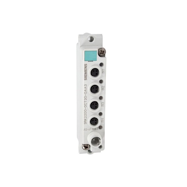 Siemens AS-i compact module K20 digital A/B slave 4 DI 3RK2200-0CT30-0AA3 - main