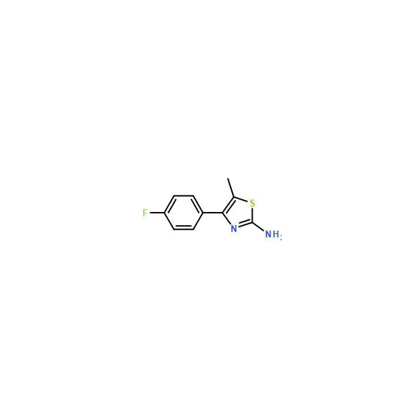Ak Scientific 4-(4-Fluorophenyl)-5-methyl-1, 3-thiazol-2-amine (5g), CAS 2928-00-9 V4963-5g - main