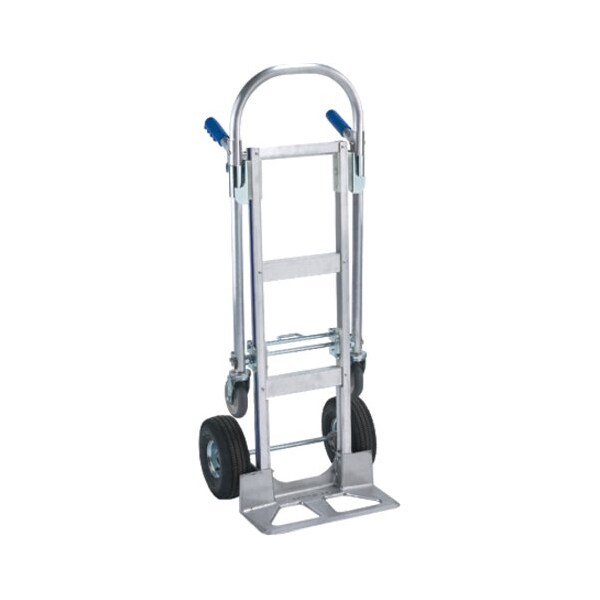 Partners Brand Convertible Aluminum Hand Cart, Silver, 1/Each WS1032 - main