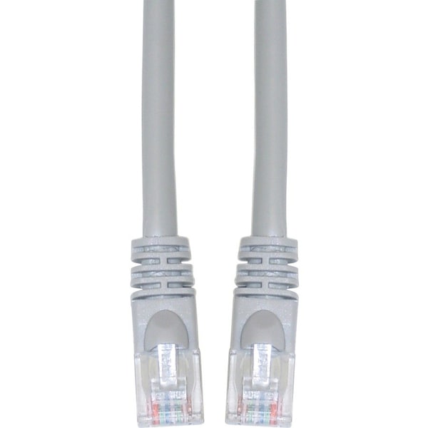 Cable Wholesale Cat6 Gray Copper Ethernet Patch Cable, Snagless/Molded Boot, POE Compliant, 50 foot 10X8-02150 - main