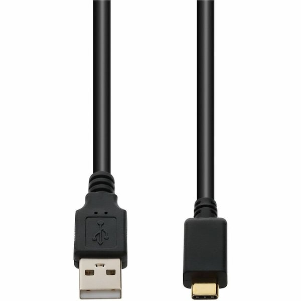 Add-On AddOn 50cm USB A 2.0 Male to USB C 2.0 Male Black Cable USBEXTAC50CM - main