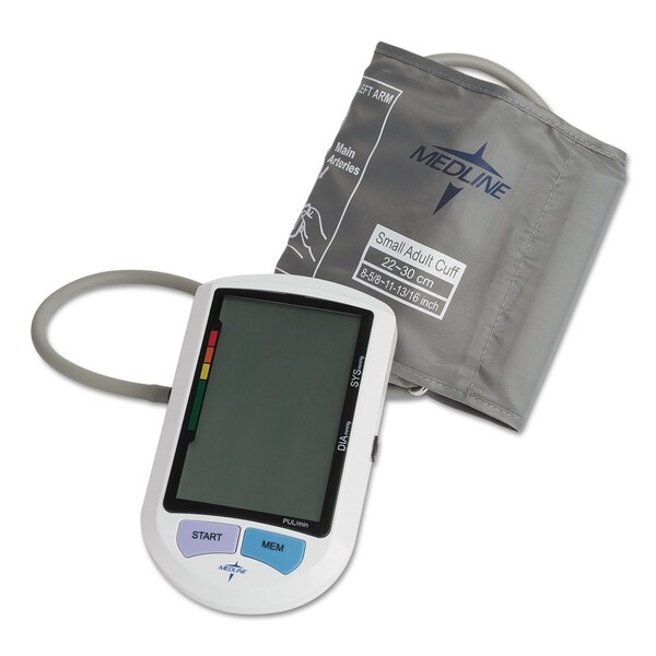 Medline Automatic Digital Upper Arm Blood Pressure Monitor, Small Adult Size MDS3001 - main
