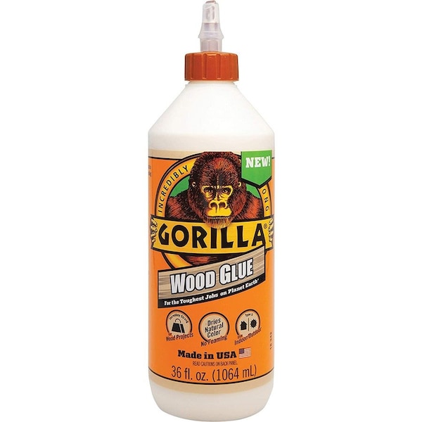 Gorilla Glue Gorilla Tan Wood Glue 36 oz, PK2 6206001 - main