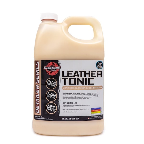 Renegade Products Usa Leather Tonic Leather Cleaner & Conditioner 1 Gallon LFGBS912G01 - main