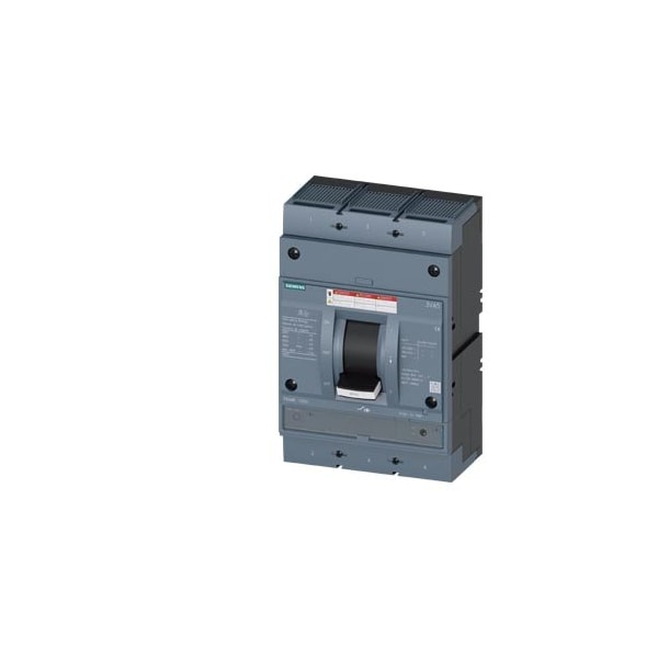 Siemens circuit breaker 3VA5 UL Frame 800 breaking capacity class C 100 kA At 3VA5560-7EC36-2AA0 - main