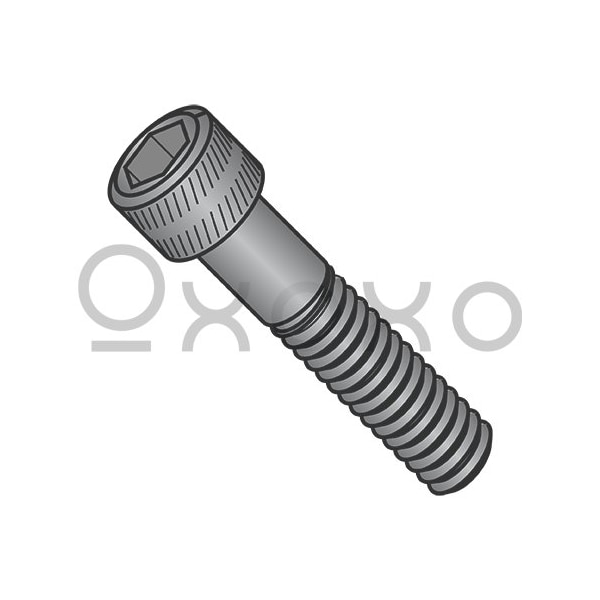 Oxoxo 5/8-18X2 1/4 Fine Thread Socket Head Cap Screw Black DFAR, 25PK 281760 - main