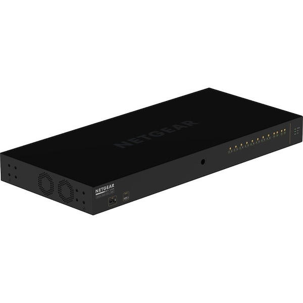 Netgear AV Line M4250-10G2F-PoE+ 8x1G PoE+ 125W 2x1G and 2xSFP Managed Switch (GSM4212P) GSM4212P-100NAS - main