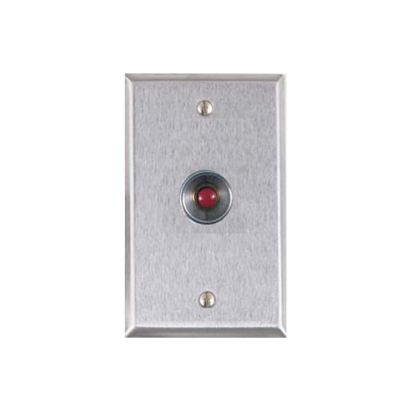 Alarm Controls Wall Plate, Single Gang, Stainless Steel RP-26 - main