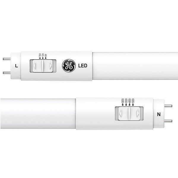 Ge Lamps LED Linear Tube, Med Bi-Pin (G13), T8, 1PK LEDLCBDT8/G2/8SC/120-347 - main