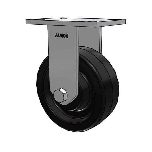 Albion hd-rigid-Caster-2500lb-8x3-phenolic 90TM08501R - main