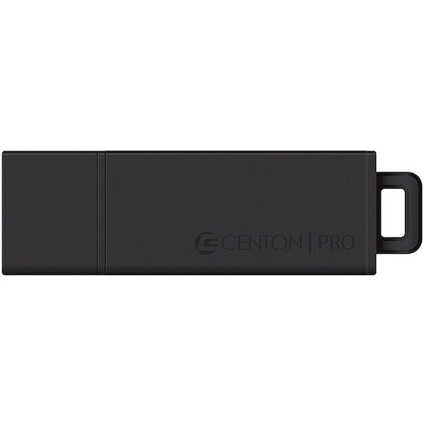 Centon 4GB DataStick Pro2 USB 2.0 Flash Drive - 4 GB - USB 2.0 - Black - 5 Year Warranty S1B-U2T2-4G - main