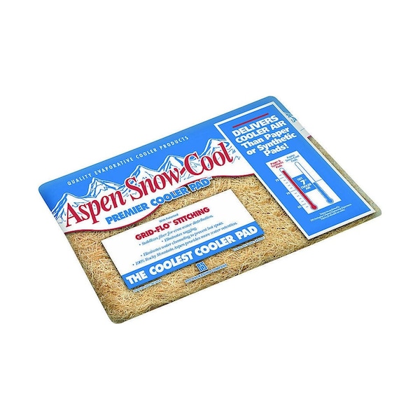 Dial Mfg Evaporative Cooler Pad, Aspen Fiber, For Tradewinds TC-451 Coolers Natural Wood 3004 - main