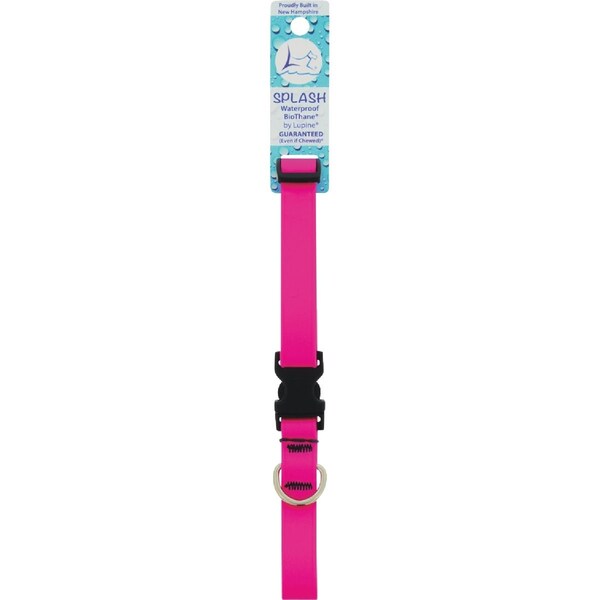 Lupine 3/4'' Waterproof Neon Pink 13 to 22'' Adjustable Collar 28402 - main