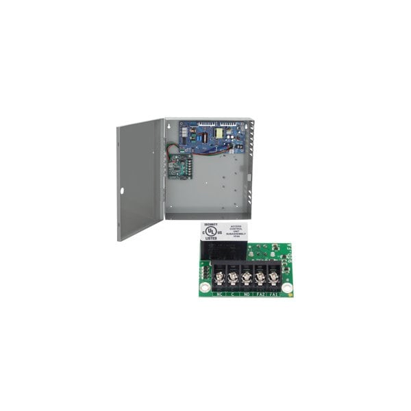 Schlage Electronic Security Power Supply 2A, Fire Alarm Relay (EIR) Module Plug-in Relay, Emergency Override Systems PS902-FA - main