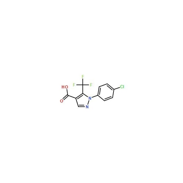 Ak Scientific 2-(4-Chlorophenyl)-3-(trifluoromethyl)pyrazole-4-carboxylic acid (5g), CAS 98534-80-6 4623AF-5g - main