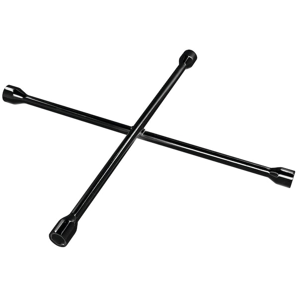 Performance Tool 20 in. 4-Way Lug Wrench, SAE Metric Sockets, Drop Forged Steel W1 - main