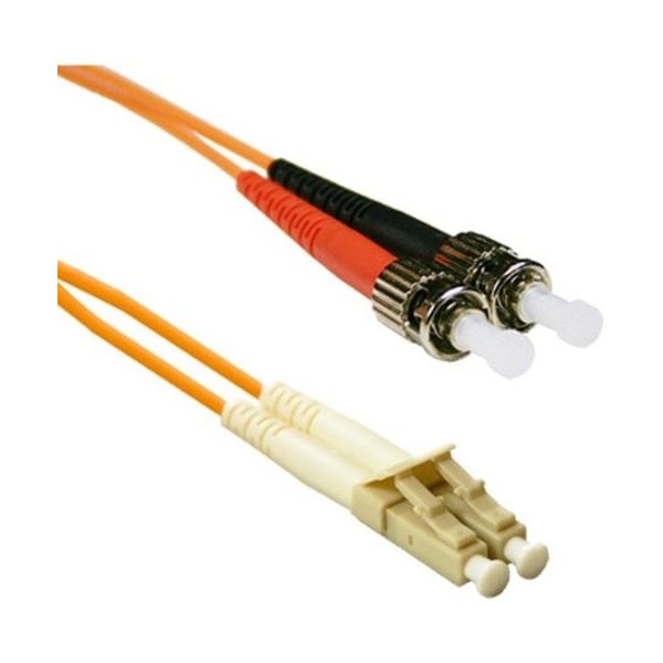 Enet 3M St/Lc Duplex Multimode 50/125 Om2 Or Better Orange Fiber STLC-50-3M-ENC - main
