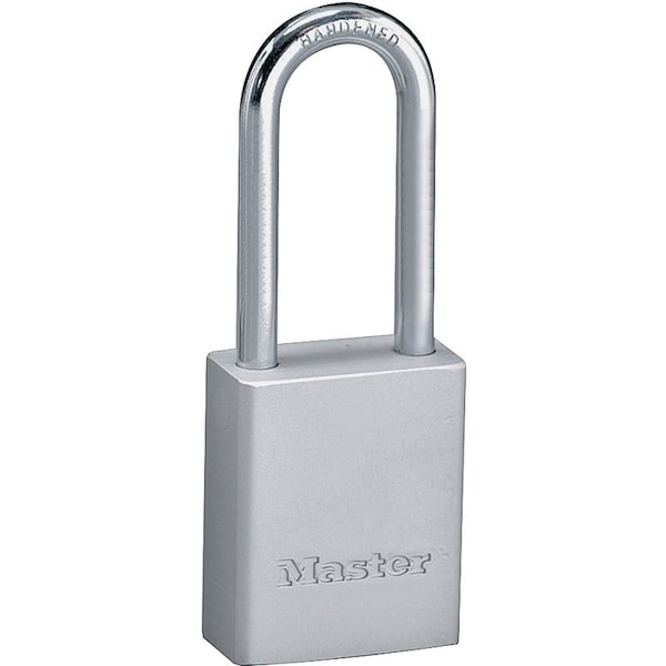 Master Lock 570DLHPF Padlock, Keyed Alike Key, 932 in Dia Shackle, 2 in H Shackle, Steel Shackle, Aluminum Body 570KADLH/570DLHPF - main