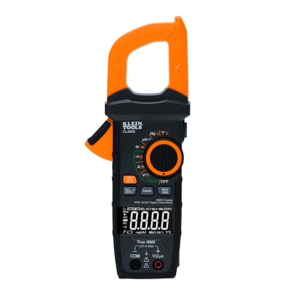 Klein Tools 400A AC/DC Auto-Ranging Smart Digital Clamp Meter CL460S - main
