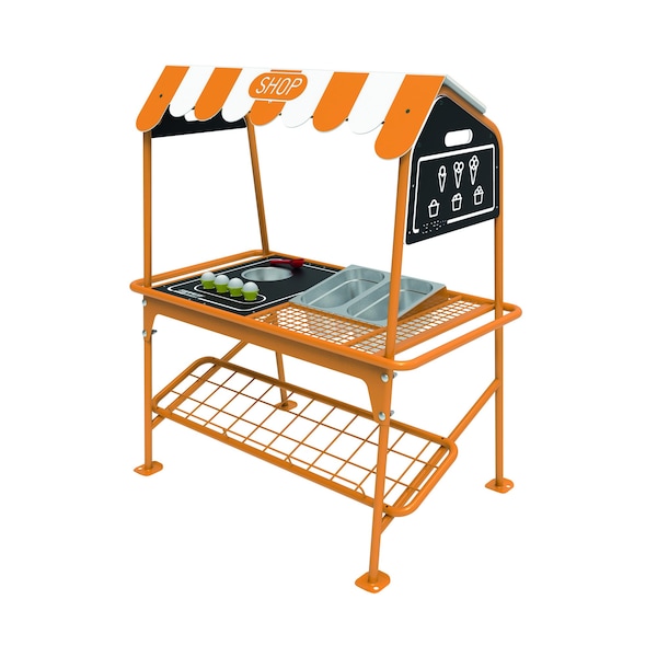 Beleduc By Playwell Ice Cream & Shop - Pretend Play Market Stand for Kids B62081 - main