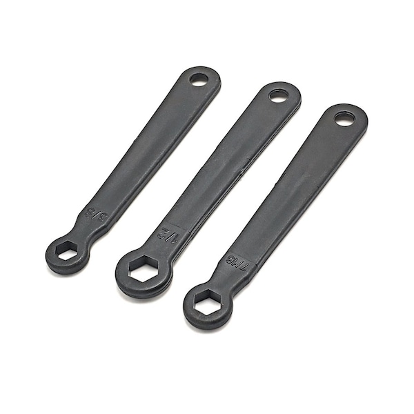 Bojo Tools 3-Piece SAE Plastic Boxed End Metric Wrench Kit - Low Torque Duty ITH-BWK3-SAE - main