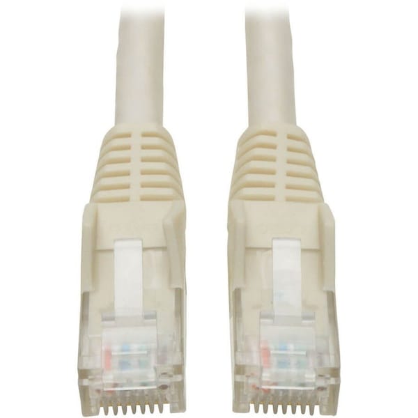 Tripp Lite Cat6 Cable, Snagless, Molded, White, 20ft N201-020-WH - main