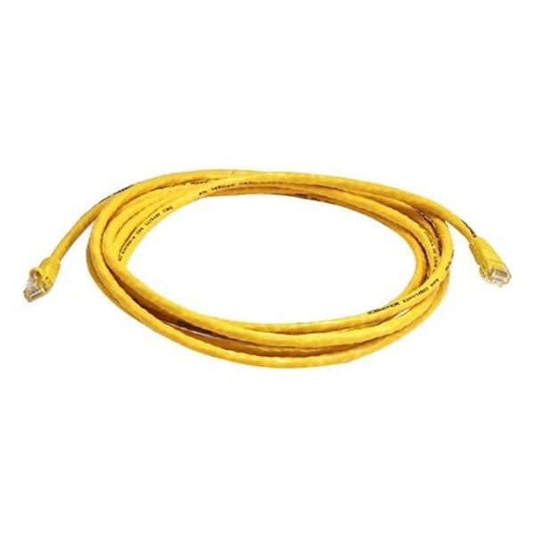 Monoprice Ethernet Cable, Cat 5e, Yellow, 10 ft. 3392 - main