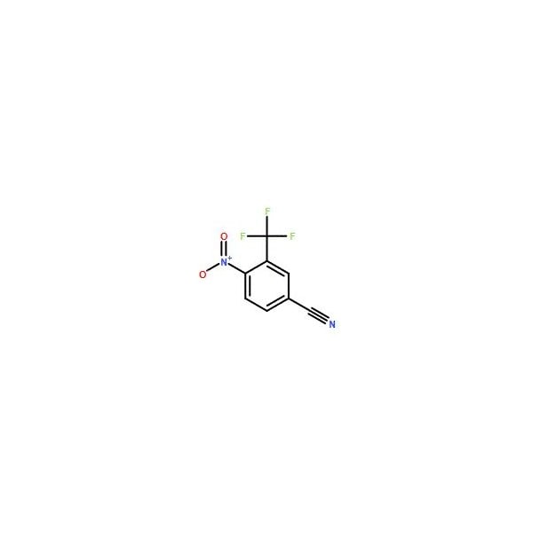 Ak Scientific 4-Nitro-3-(trifluoromethyl)benzonitrile (5g), CAS 320-36-5 3532AB-5g - main