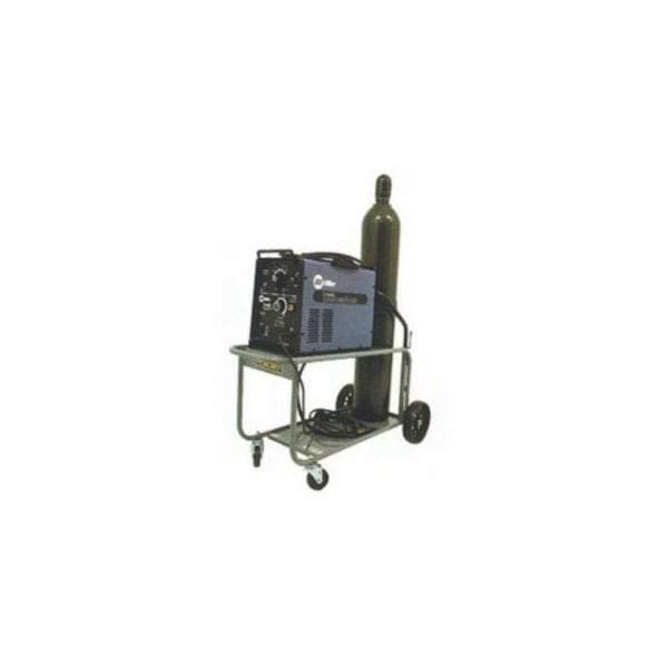 Saf-T-Cart Running Gear Series Carts, Holds 1 Cylinder, 10 in Polyolefin Wheels 339-MM-10 - main