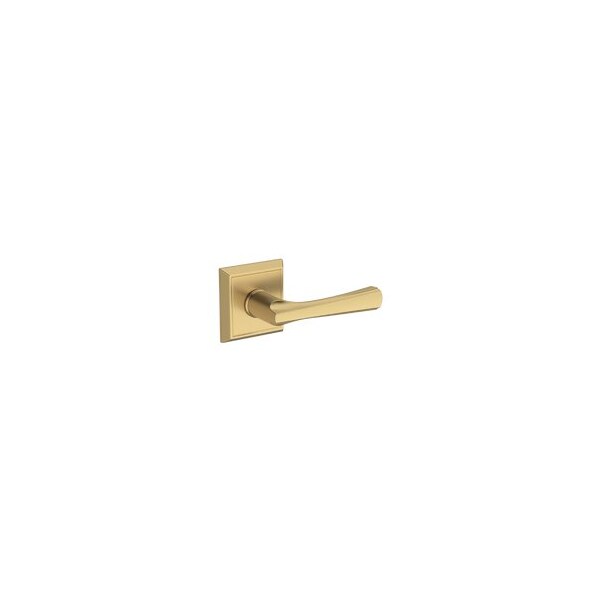 Baldwin Residential Door Levers Full Dummy Right Hand Lifetime Satin Brass FDWYNCHR044 - main