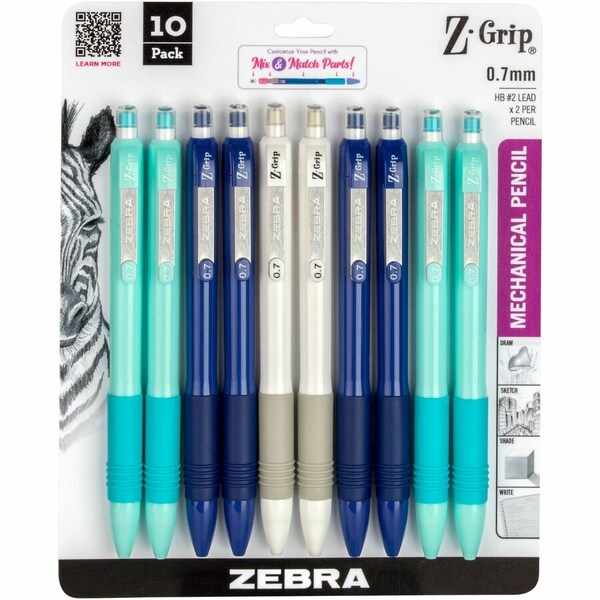 Zgrip Mechanical Pencil Assorted Bright 50610 - main