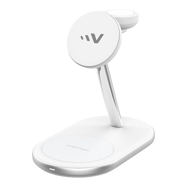 Ventev Qi2 Wireless 3-1 Desk Mount - White Q2SSTAND3-266626 - main