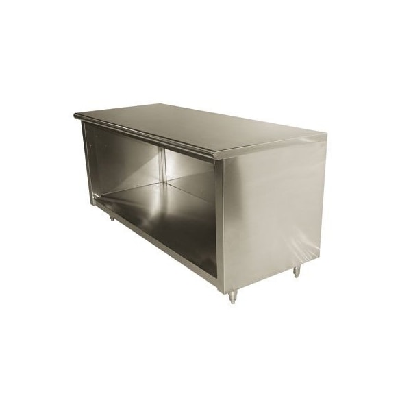 Advance Tabco Flat Top Enclosed Base Table EEB-SS-244 - main