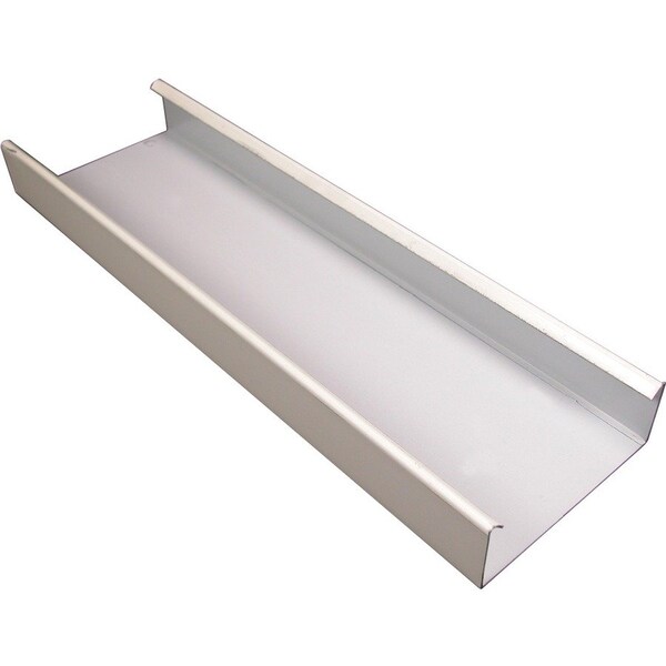 Legrand Cover Plate Raceway, 4000 Series, 1 Channel, 4-3/4 in W, 1-3/4 in H, 10 ft L, Gray G4000B-10 - main
