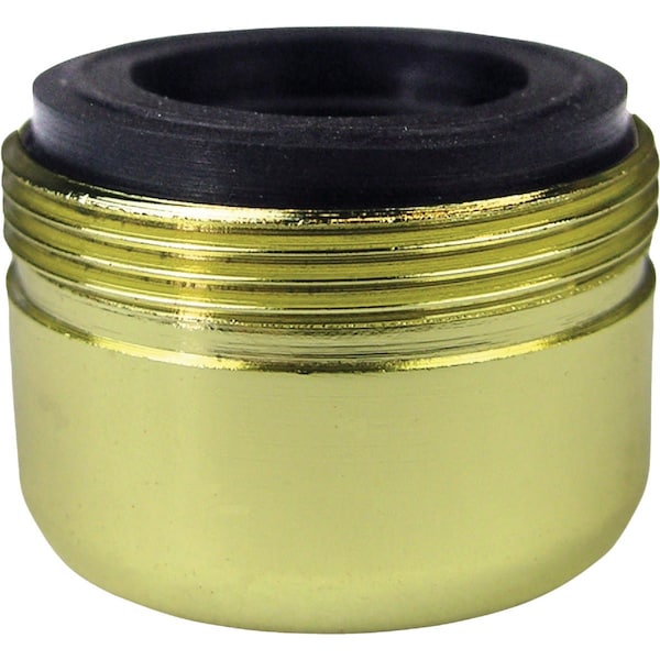Westlake Pipe & Fittings 1.2 GPM 55/64'' Male Dual Thread Aerator Polished Brass 9/1/8973 - main