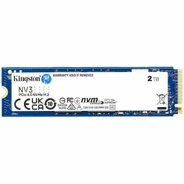 Kingston 2000G NV3 M.2 2280 PCIe 4.0 NVMe SSD SNV3S/2000G - main