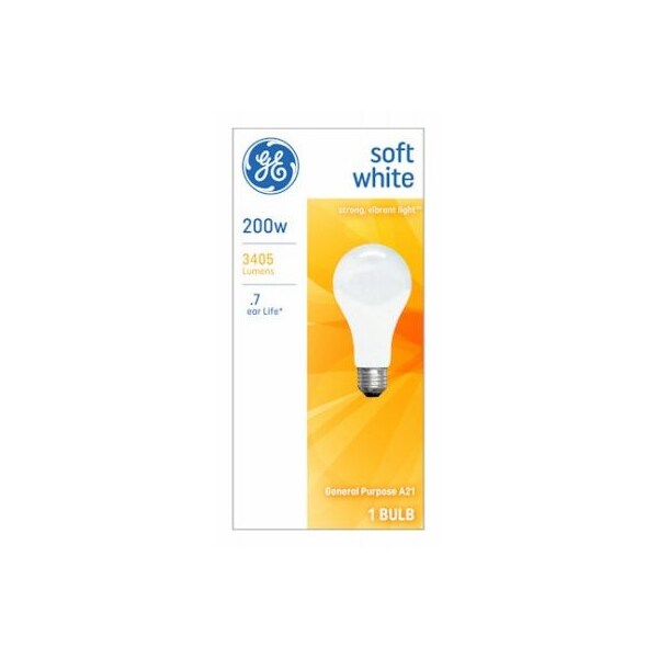 Current Ge 200W Sw Lgt Bulb 11585 - main