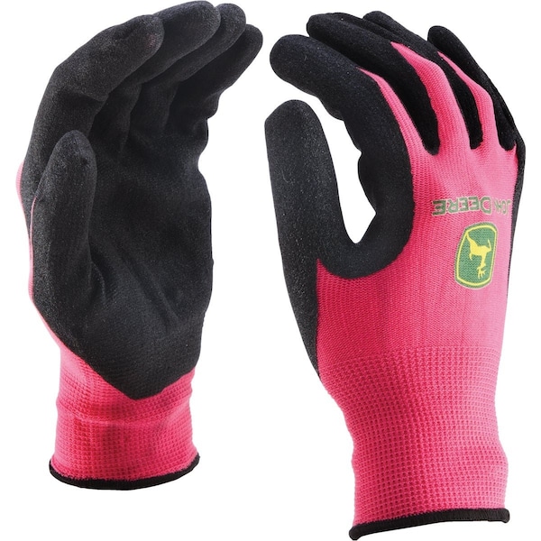 John Deere Womens 1 Size Fits All Nitrile Coated Glove JD00021-W - main