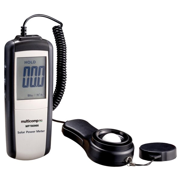 Multicomp Pro Light / Lux Meter, 5 %, 28 mm, 63 mm, 162 mm MP780966 - main