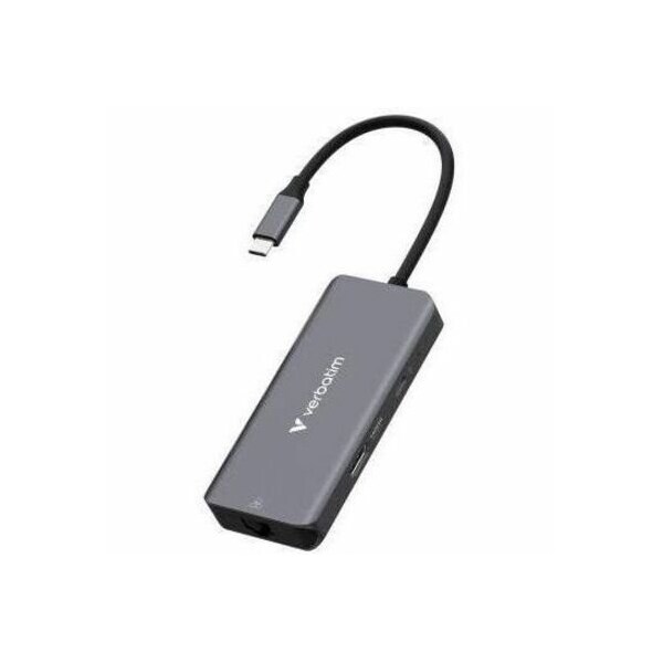 Verbatim Americas Verbatim USB-C Essentials Multiport Hub- 6 Ports 32157 - main