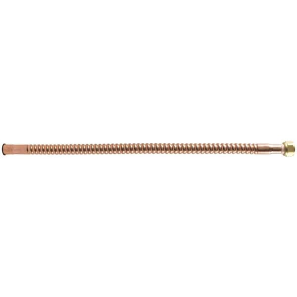 Home-Flex 3/4 in. Sweat x 3/4 in. FIP x 12 in. Copper Water Heater Connector HFWCC-07S-12 - main