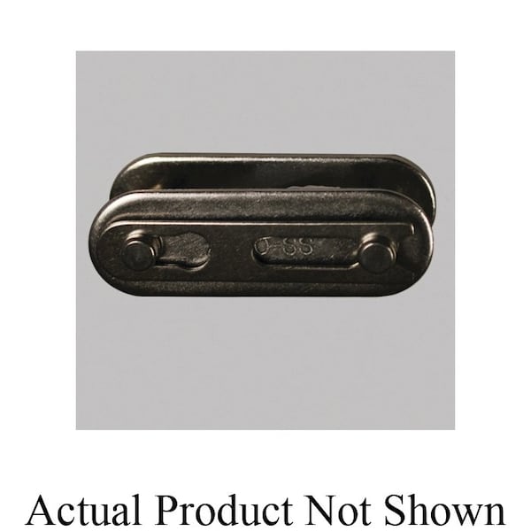 Tsubaki Double Pitch Standard Connecting Link, C2060HTW chain, 1.5P, 1.224 OAW, .235 Pin C2060HTWCLCP - main